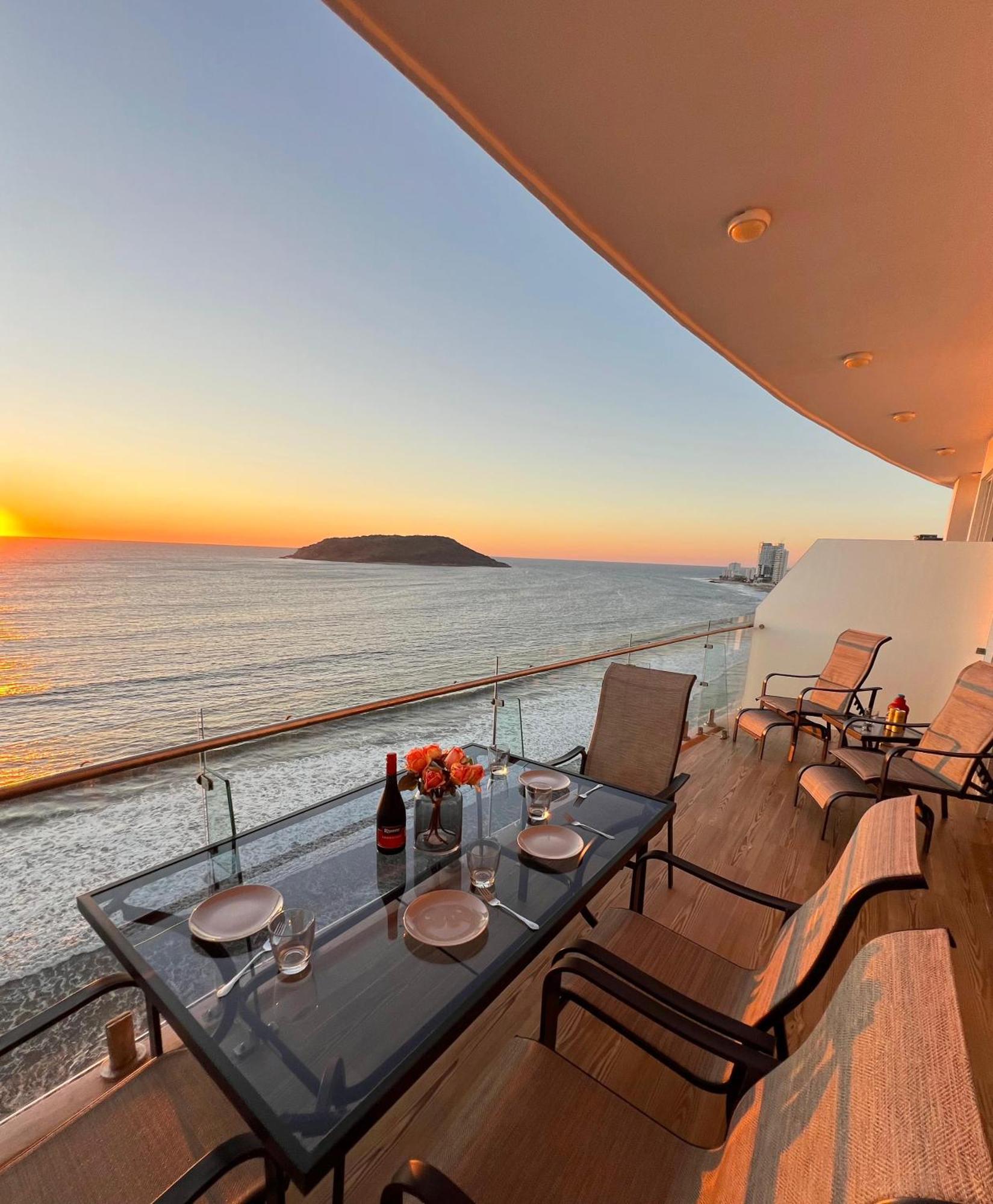 Apartament Departamento A Pie De Playa En Camino Al Mar Mazatlán Zewnętrze zdjęcie