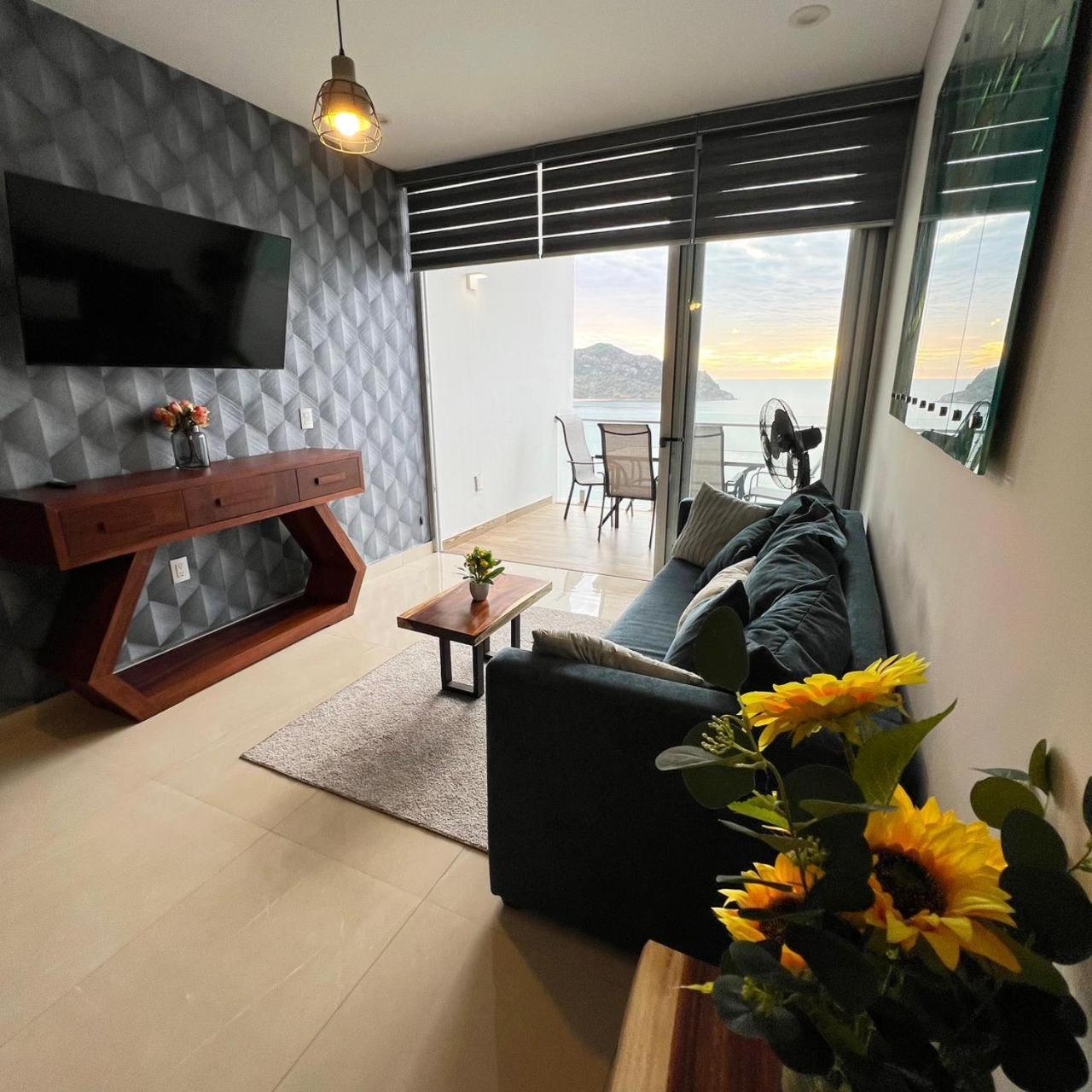 Apartament Departamento A Pie De Playa En Camino Al Mar Mazatlán Zewnętrze zdjęcie